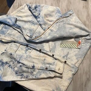 Off-white bleached denim shirt *ULTRA RARE*